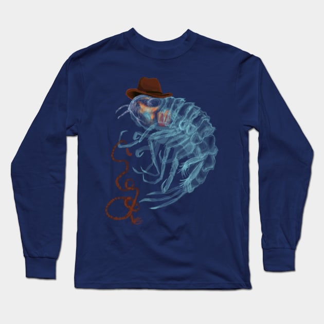 amphipod cowboy Long Sleeve T-Shirt by bhramarii